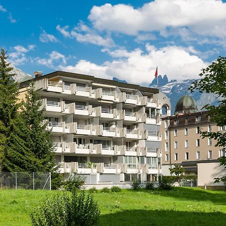 Spirit Apartments - Balkon - Bergsicht - Parkplatz Engelberg Eksteriør bilde