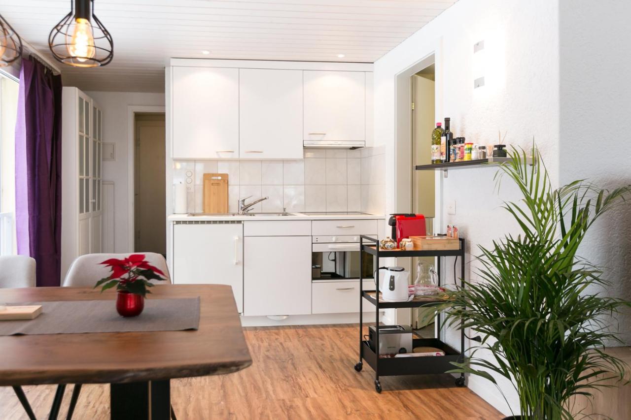 Spirit Apartments - Balkon - Bergsicht - Parkplatz Engelberg Eksteriør bilde